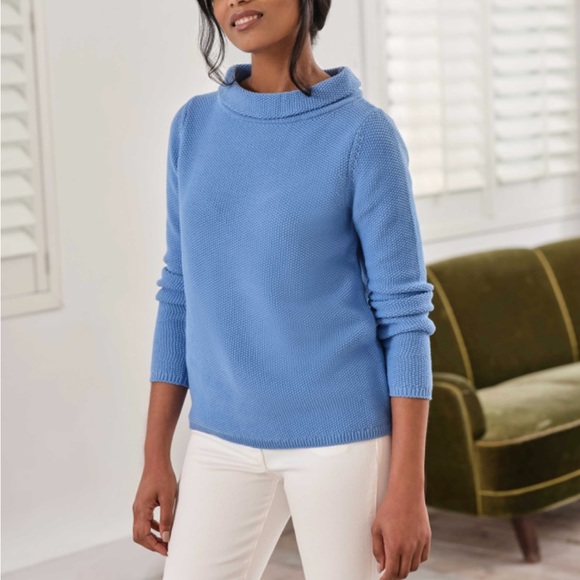 NWT Pure Collection 100% Cashmere Bardot Sweater Cinnamon Brown Size 18 - Picture 7 of 9